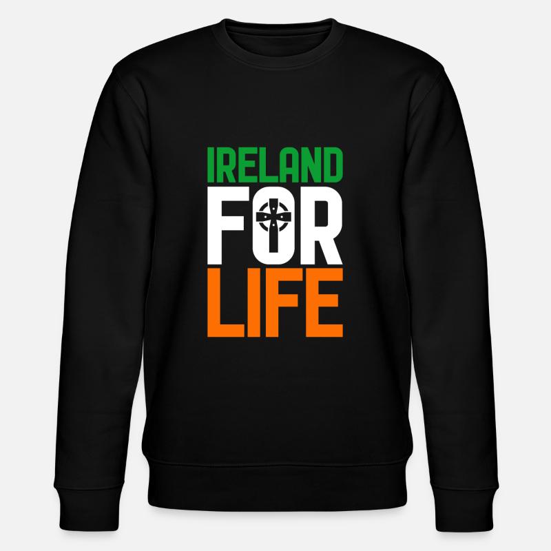 Irlande - Sweat bio CHANGER Stanley/Stella Unisexe - noir