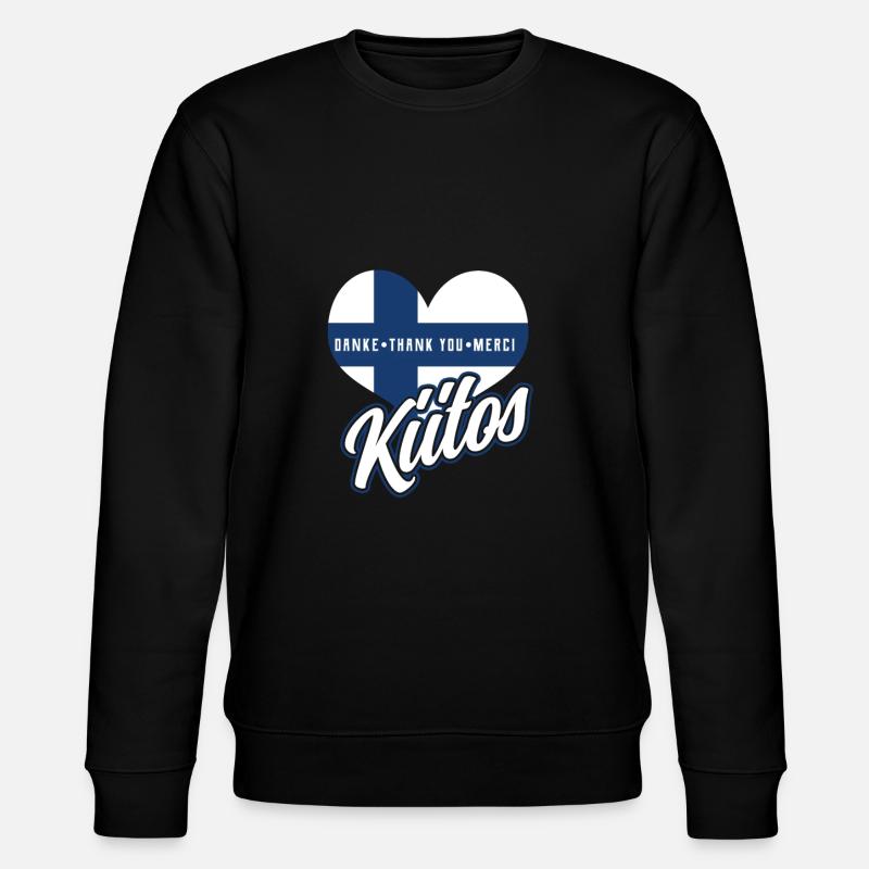 Finlande - Sweat bio CHANGER Stanley/Stella Unisexe - noir