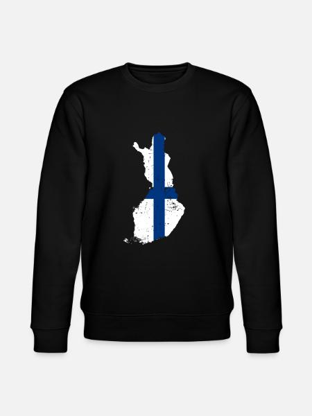 Finland - Stanley/Stella CHANGER Unisex Organic Sweatshirt - black