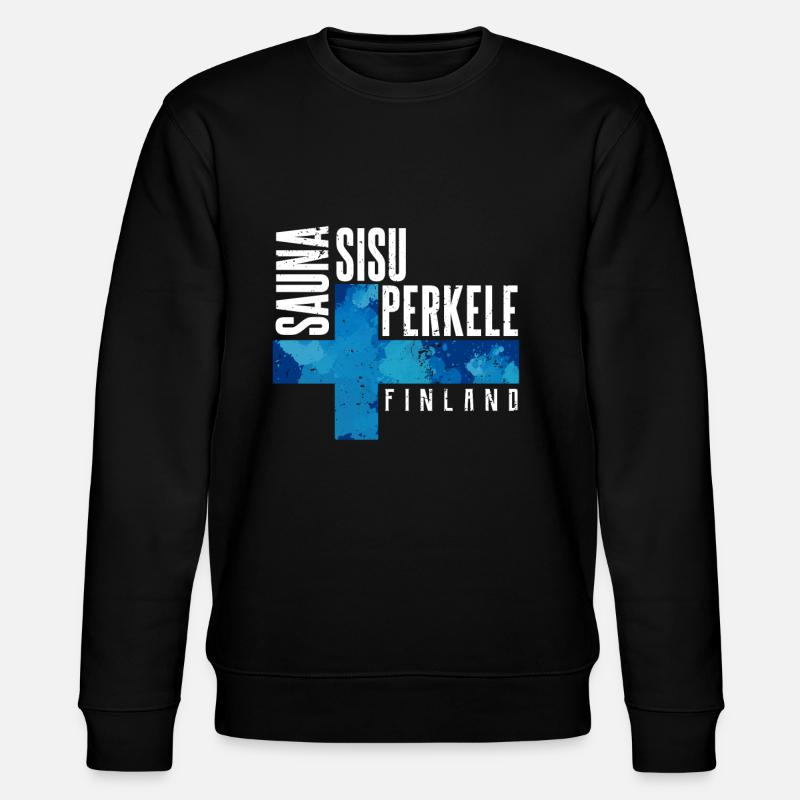 Finlande - Sweat bio CHANGER Stanley/Stella Unisexe - noir