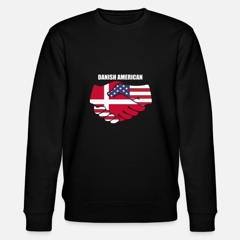 Dänemark - Stanley/Stella Unisex Bio-Sweatshirt CHANGER  - Schwarz