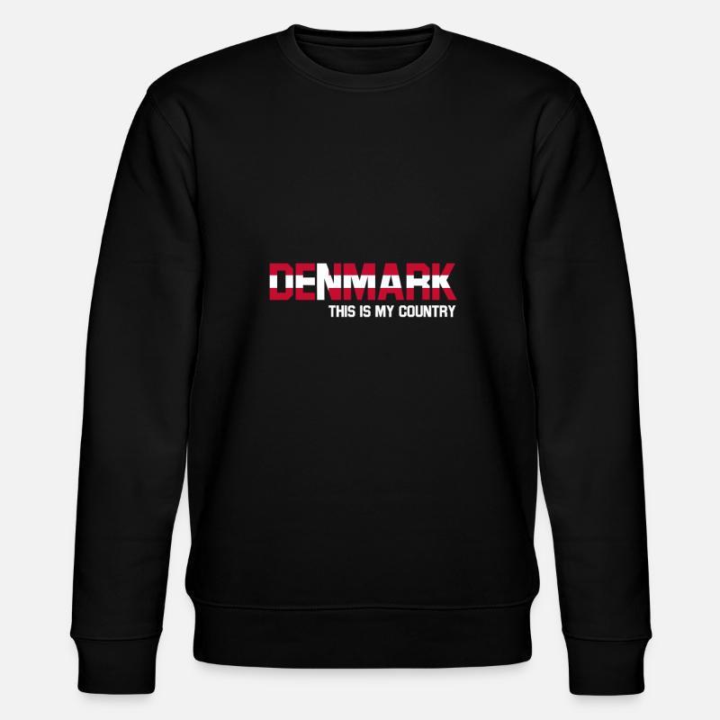 Danemark - Sweat bio CHANGER Stanley/Stella Unisexe - noir