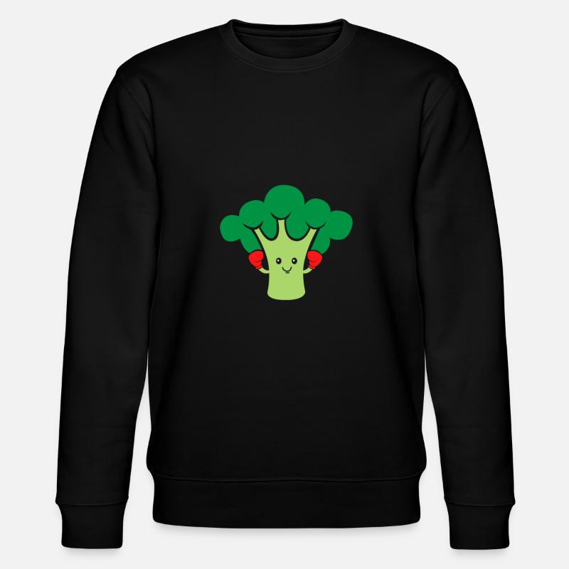 Le brocoli - Sweat bio CHANGER Stanley/Stella Unisexe - noir