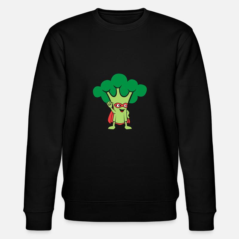 Le brocoli - Sweat bio CHANGER Stanley/Stella Unisexe - noir