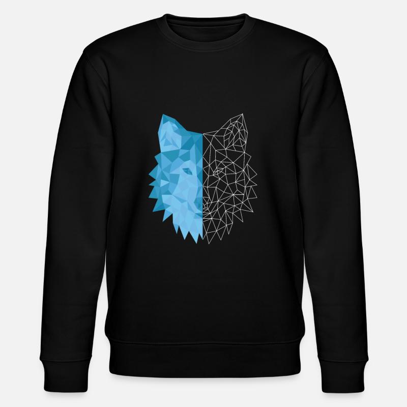 Loup - Sweat bio CHANGER Stanley/Stella Unisexe - noir