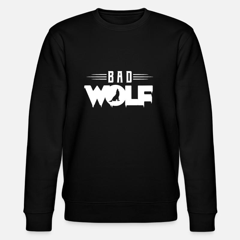 wolf - Stanley/Stella CHANGER Unisex Organic Sweatshirt - black