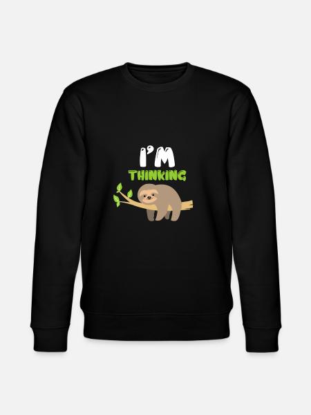 sloth - Stanley/Stella CHANGER Unisex Organic Sweatshirt - black