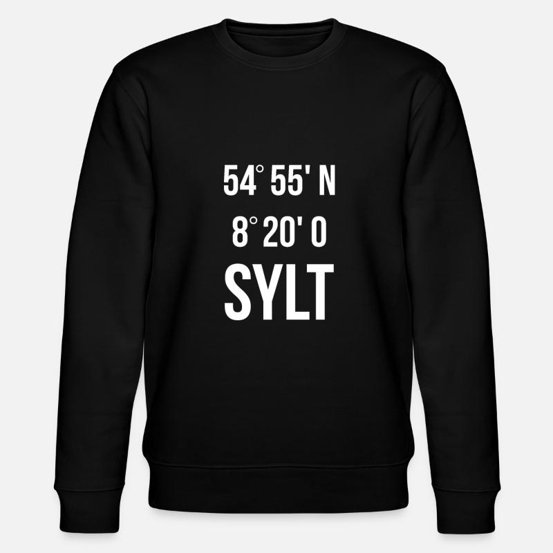 Sylt - Sweat bio CHANGER Stanley/Stella Unisexe - noir