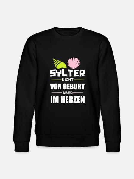 Sylt - Stanley/Stella Unisex Bio-Sweatshirt CHANGER - Schwarz