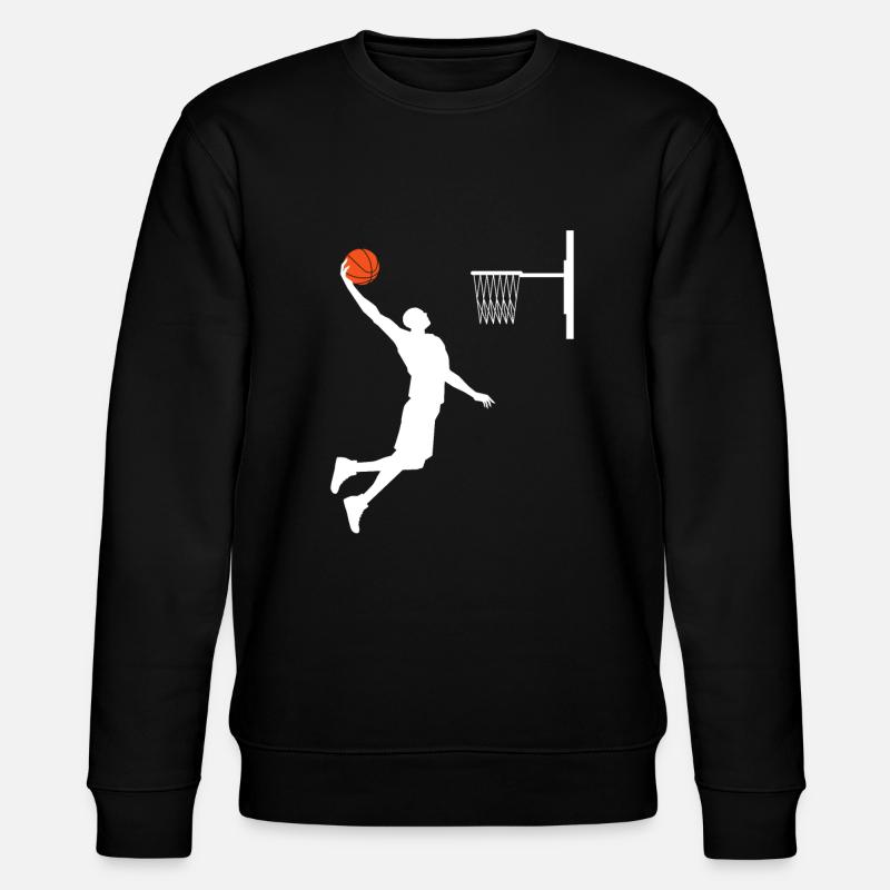 basketball - Stanley/Stella CHANGER Unisex Organic Sweatshirt - black