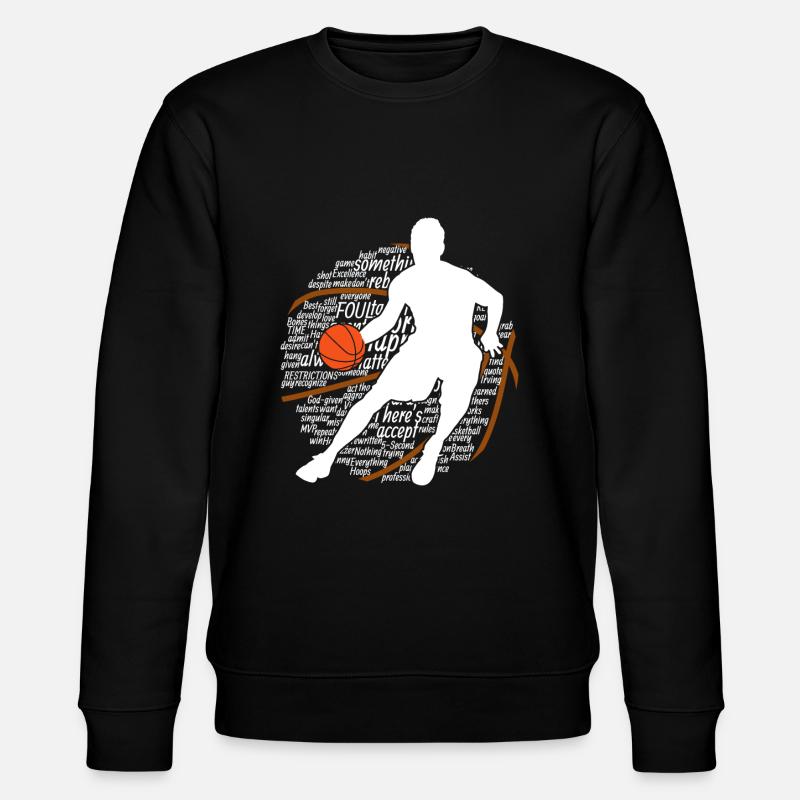 basketball - Sweat bio CHANGER Stanley/Stella Unisexe - noir