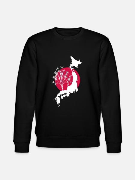 Japan - Stanley/Stella CHANGER Unisex Organic Sweatshirt - black