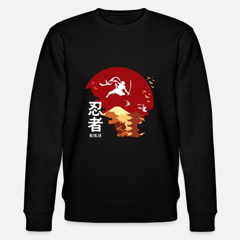 Japon - Sweat bio CHANGER Stanley/Stella Unisexe - noir