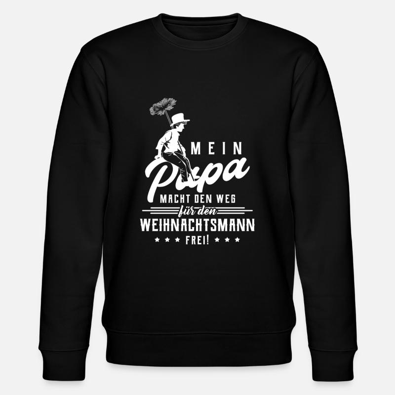 Schornsteinfeger - Stanley/Stella Unisex Bio-Sweatshirt CHANGER - Schwarz