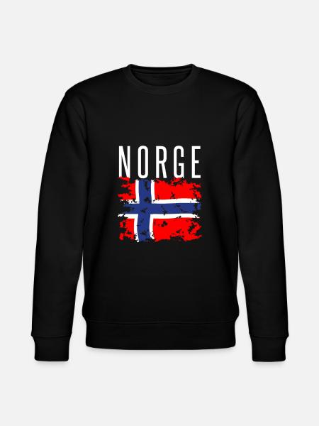 Norway - Stanley/Stella CHANGER Unisex Organic Sweatshirt - black
