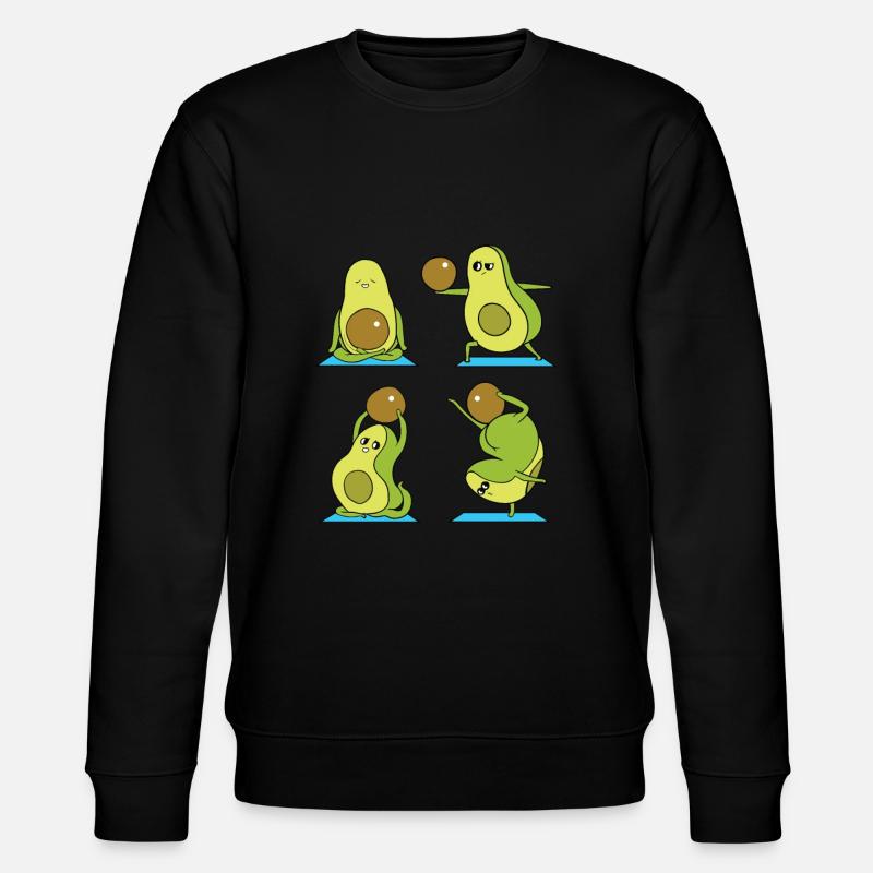 Avocado - Stanley/Stella Unisex Bio-Sweatshirt CHANGER  - Schwarz