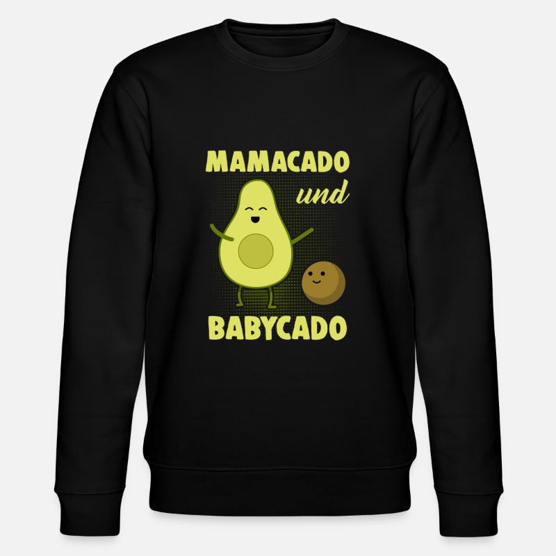 Avocado - Stanley/Stella Unisex Bio-Sweatshirt CHANGER  - Schwarz