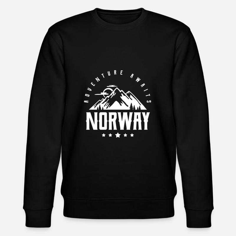 Norway - Stanley/Stella CHANGER Unisex Organic Sweatshirt - black