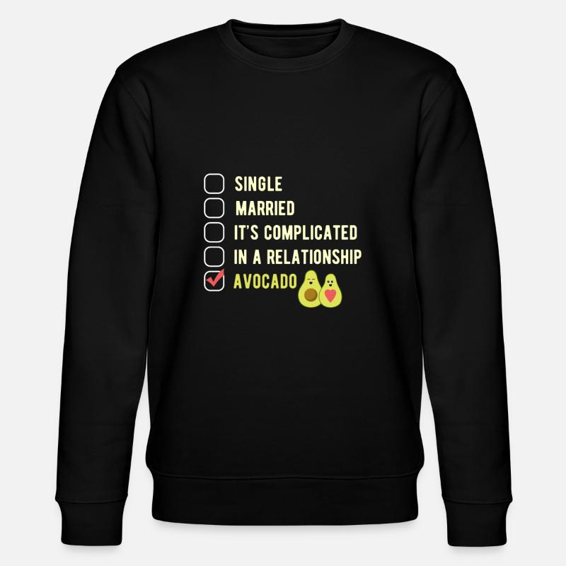 Avocat - Sweat bio CHANGER Stanley/Stella Unisexe - noir