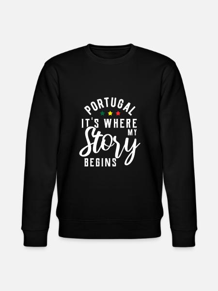 Portugal - Stanley/Stella CHANGER Unisex Organic Sweatshirt - black