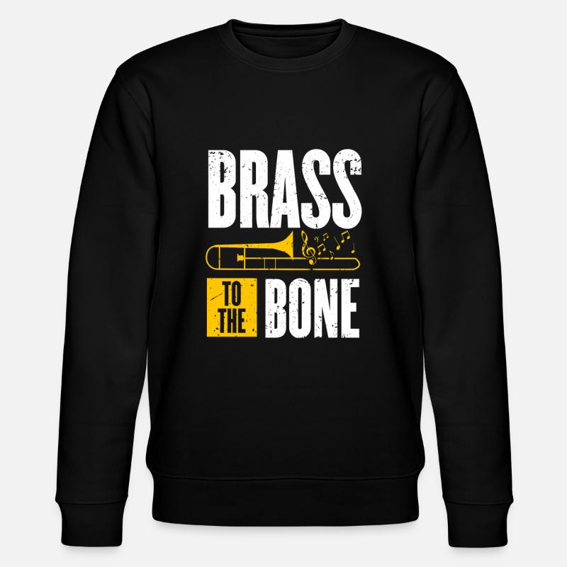 trombone - Sweat bio CHANGER Stanley/Stella Unisexe - noir