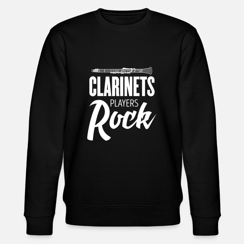 clarinette - Sweat bio CHANGER Stanley/Stella Unisexe - noir