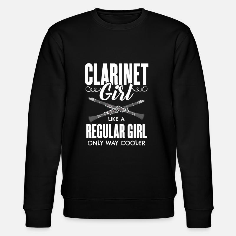 clarinet - Stanley/Stella CHANGER Unisex Organic Sweatshirt - black