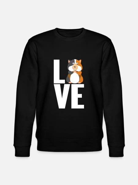 Cochon d'Inde - Sweat bio CHANGER Stanley/Stella Unisexe - noir