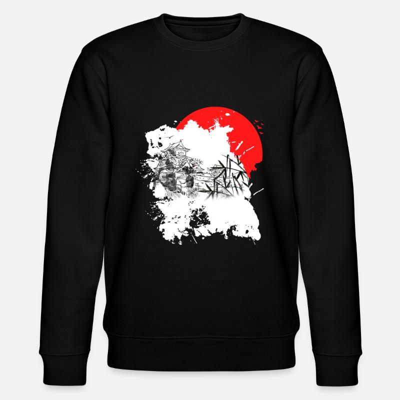 Japan - Stanley/Stella Unisex Bio-Sweatshirt CHANGER  - Schwarz