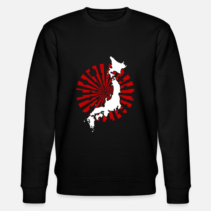 Japan - Stanley/Stella Unisex Bio-Sweatshirt CHANGER  - Schwarz