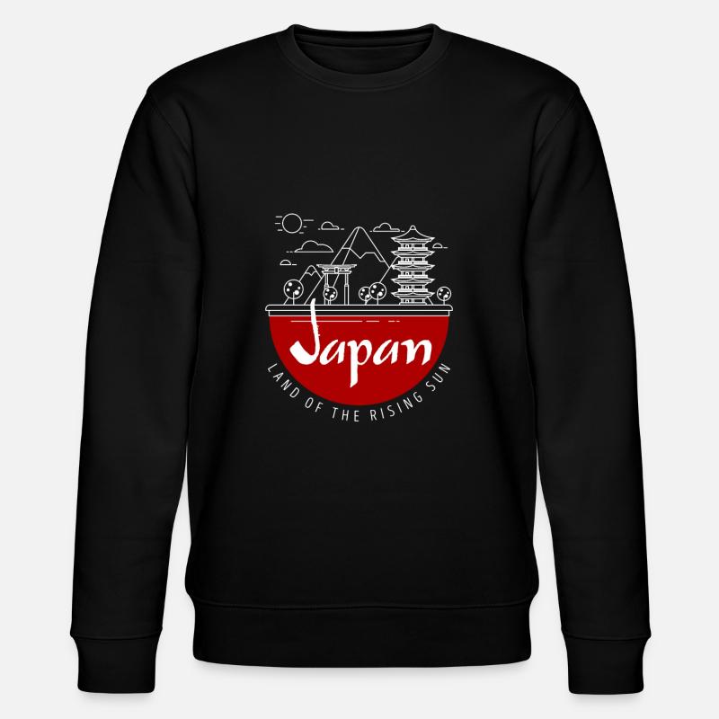Japan - Stanley/Stella CHANGER Unisex Organic Sweatshirt - black