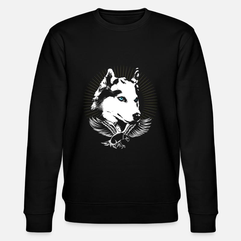 Husky - Stanley/Stella CHANGER Unisex Organic Sweatshirt - black