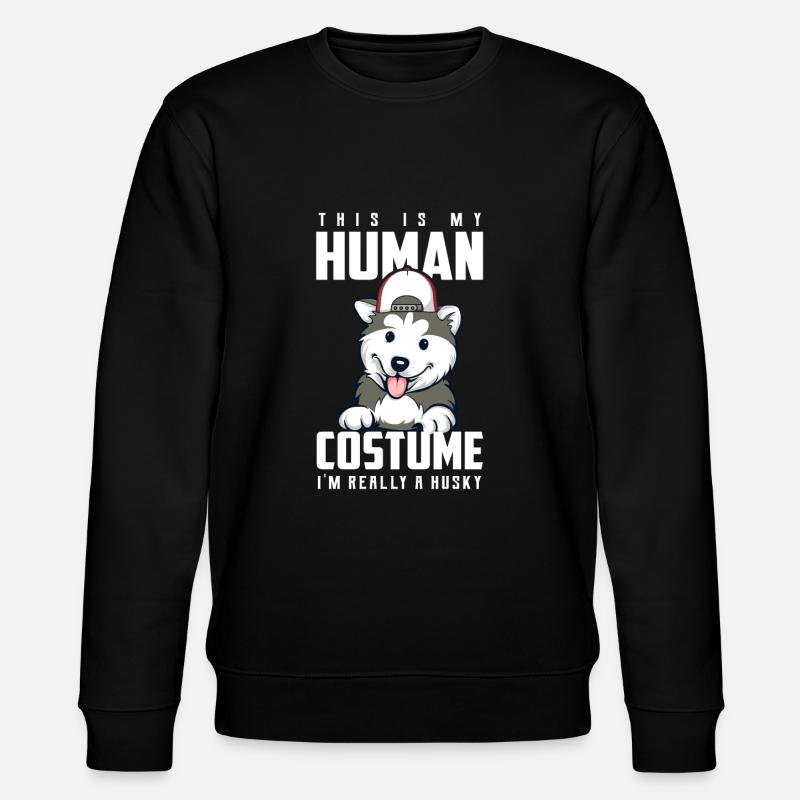 Husky - Stanley/Stella CHANGER Unisex Organic Sweatshirt - black