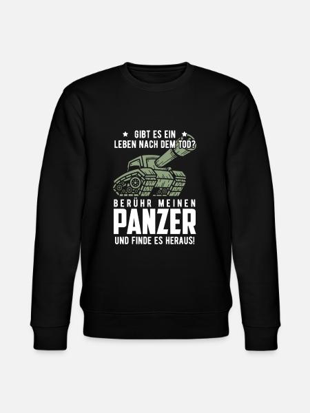 Panzer - Stanley/Stella Unisex Bio-Sweatshirt CHANGER - Schwarz