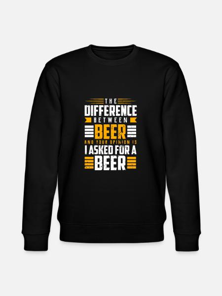 Beer - Stanley/Stella CHANGER Unisex Organic Sweatshirt - black
