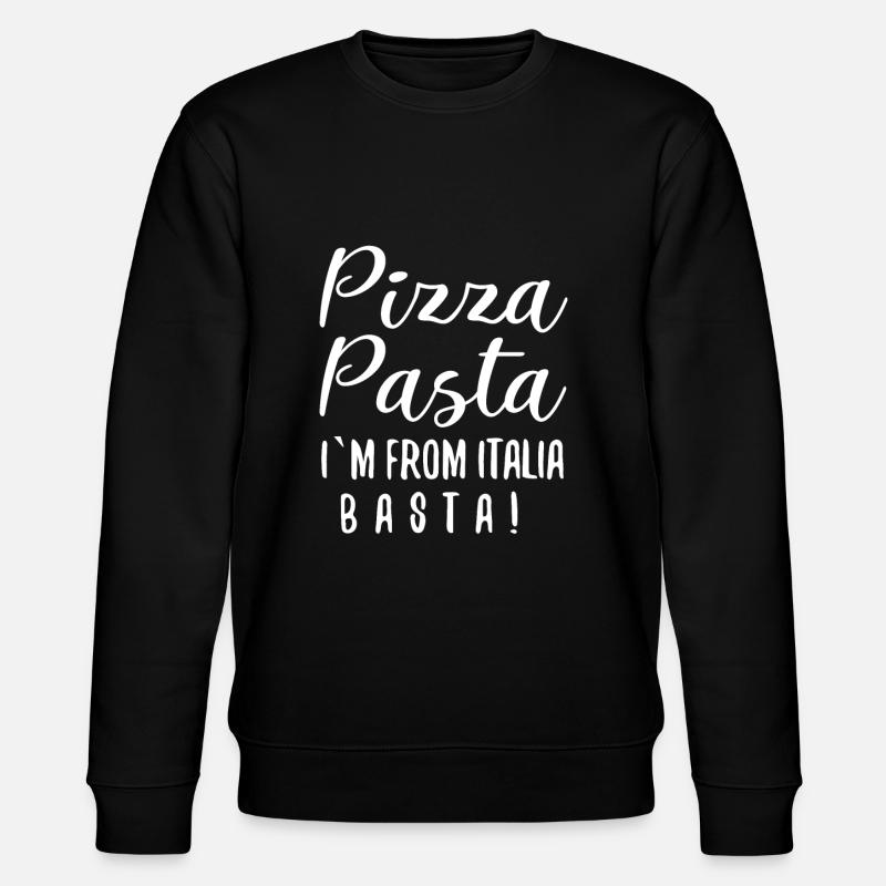 Italien - Stanley/Stella Unisex Bio-Sweatshirt CHANGER  - Schwarz