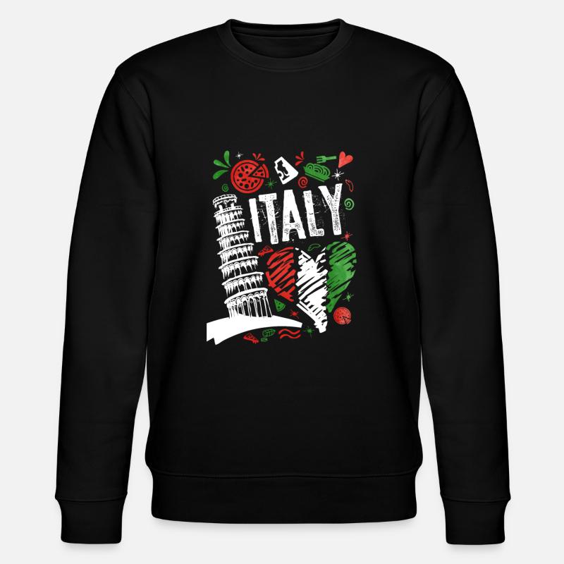 Italie - Sweat bio CHANGER Stanley/Stella Unisexe - noir