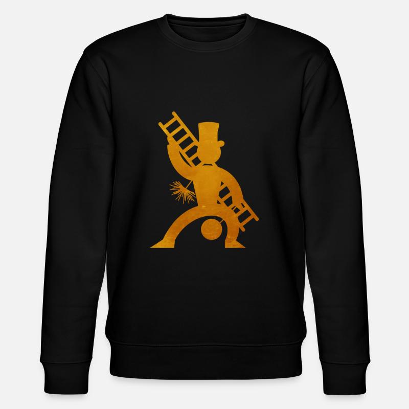 chimney sweeper - Stanley/Stella CHANGER Unisex Organic Sweatshirt - black