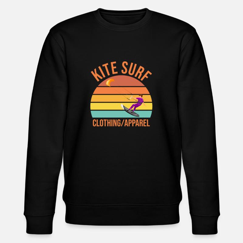 kite surf - Sweat bio CHANGER Stanley/Stella Unisexe - noir