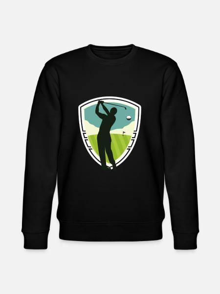 golf - Stanley/Stella CHANGER Unisex Organic Sweatshirt - black