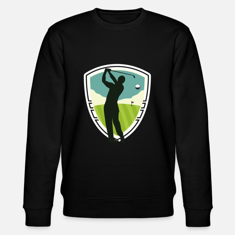 le golf - Sweat bio CHANGER Stanley/Stella Unisexe - noir