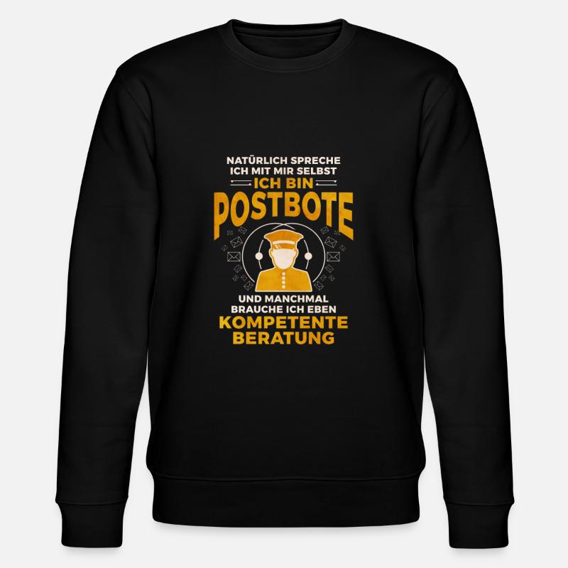 Postbote - Stanley/Stella Unisex Bio-Sweatshirt CHANGER  - Schwarz