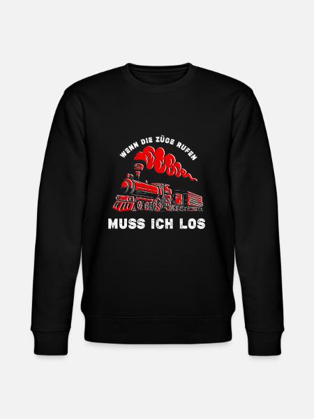 Züge - Stanley/Stella Unisex Bio-Sweatshirt CHANGER - Schwarz