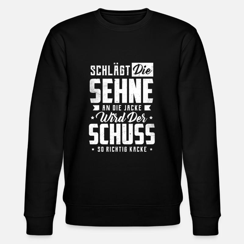 archery - Stanley/Stella CHANGER Unisex Organic Sweatshirt - black