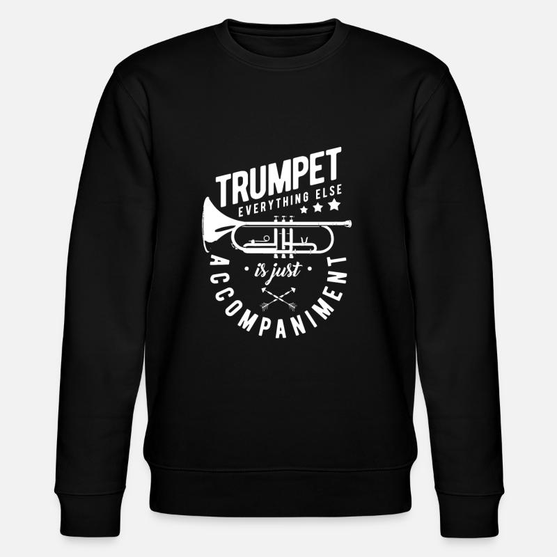 Trompette - Sweat bio CHANGER Stanley/Stella Unisexe - noir