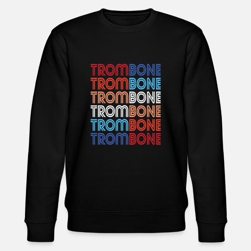 Trombone - Sweat bio CHANGER Stanley/Stella Unisexe - noir