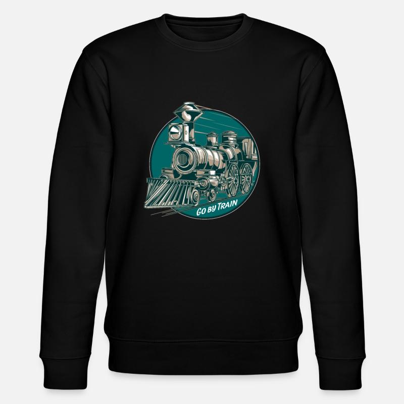 Train - Sweat bio CHANGER Stanley/Stella Unisexe - noir