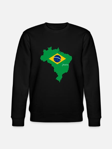 Brazil - Stanley/Stella CHANGER Unisex Organic Sweatshirt - black