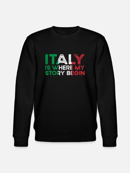 Italy - Stanley/Stella CHANGER Unisex Organic Sweatshirt - black