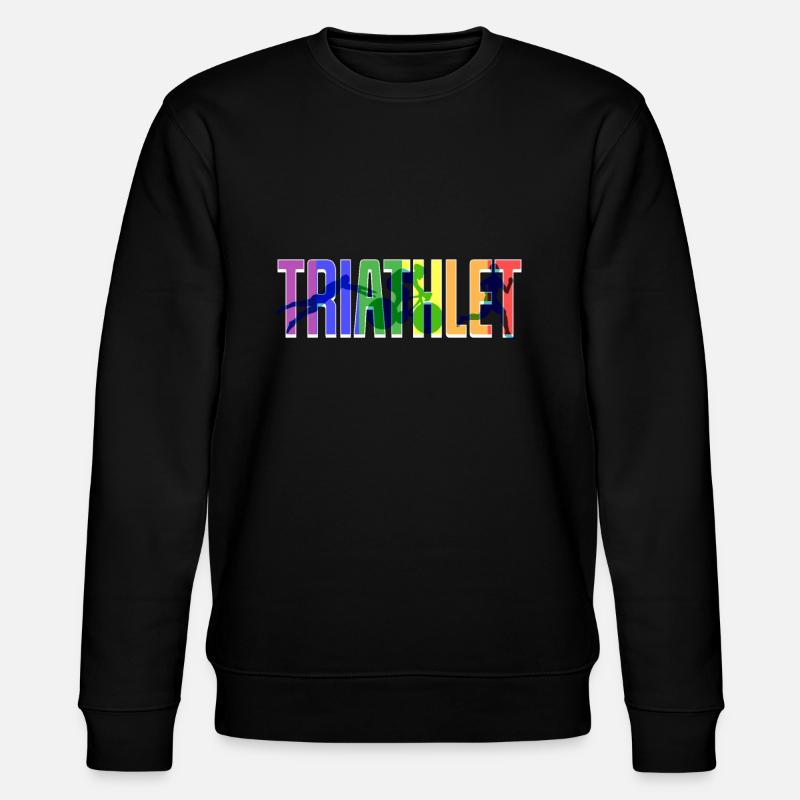 Triathlète Lgbt - Sweat bio CHANGER Stanley/Stella Unisexe - noir